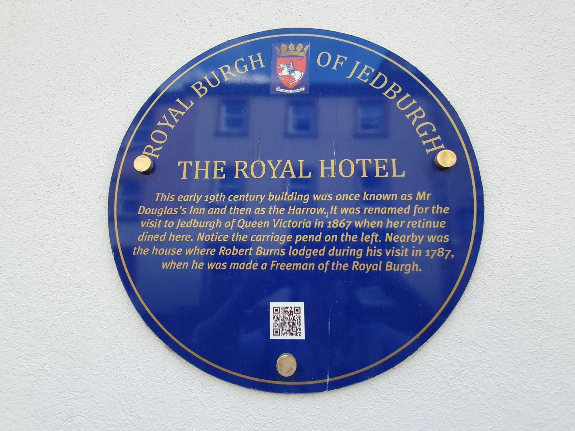 The Royal Hotel Jedburgh Extérieur photo